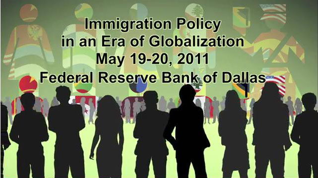 'Immigration Policy in an Era of Globalization' conference sponsored by Southern Methodist University and the Federal Reserve Bank of Dallas